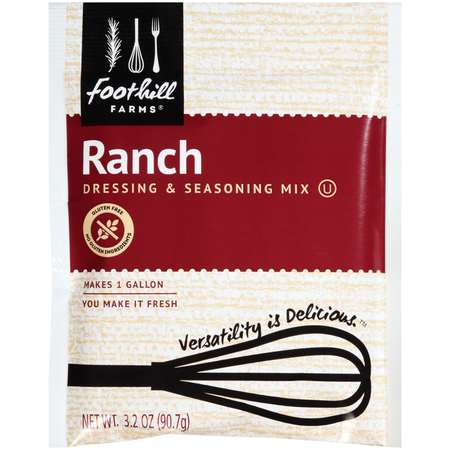 FOOTHILL FARMS Foothill Farms Ranch Dressing Mix 3.2 oz. Packet, PK18 V400-JA190